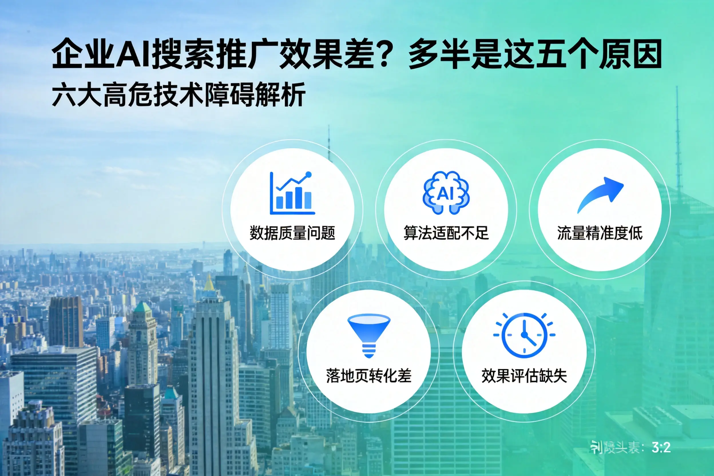 江安企业AI搜索推广效果差？多半是这五个原因